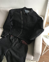 トゥース クロップ デニム ジャケット