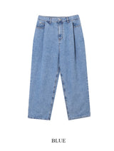 Libern tuck denim pants