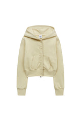 bt hood zip up (yellow)