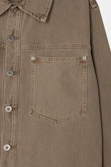 Dyeing Crop Trucker Jacket (No.851)