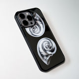 NTA シルバーボーンコンチャバンパーミラーフォーンケース