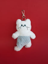 [SET] Cosymosy スーパースター ホワイトキャット キーリング