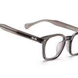Horn-Trimmed Transparent Glasses Y.LAB 01 C02