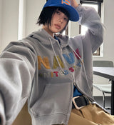 KITSCH APPLIQUE HOODIE