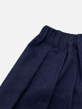 Luv Pintuck Banding Denim Skirt (2c)