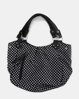 Lermin Dot Stud Big Shoulder Bag