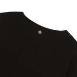 [ULKIN] Double Chain Tight T-shirt_Black