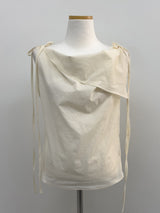 Draw Strap Nylon Bustier