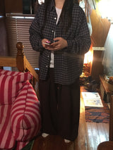 ティッシュピンタックスウェットパンツ