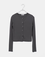 Waing bustier long-sleeved cardigan set