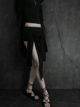 double strap shorts (3color)