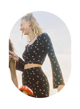 Escape club crop cardigan