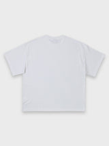 LINE SKULL TEE - WHITE