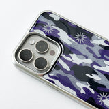 Sharpburst Camouflage Phone Case (SV_Purple)