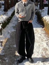 Amor Curved Wool Napping Pants