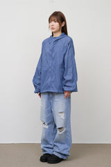 Delta Washed Damage Denim