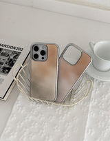 [MADE] オート シルバーエポキシ iPhoneケース