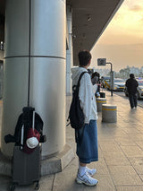 City nylon backpack