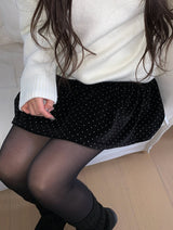 レメドットベルベットミニスカート