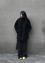  HIGHNECK HALF COAT