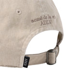 24FW COLOR POINT SMALL SYMBOL BALL CAP BEIGE