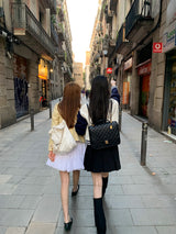 [MADE] Peto Pintuck Mini Skirt