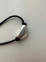[Hand made/925silver] Long string bean necklace (2color)
