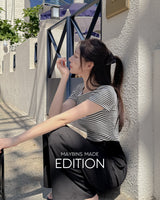 【MADE】striped T-shirt