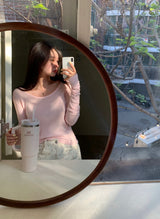 [BELLIDE MADE] 8 colors テンセルレイヤードUネックTシャツ