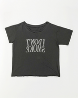Monog off-shoulder T-shirt (2color)