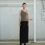 Hot Slit Maxi Skirt Black