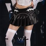 SEXXDEVIL リトルデビルレザースカート
