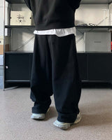 CN leopard patch training pants