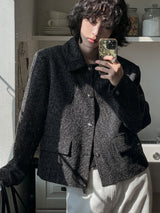 Bay Tweed Crop Jacket