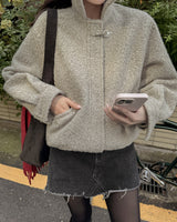 ウールバックルジャンパー