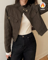 Lude Suede Fur Jacket