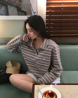 [MADE] ポポ、ストライプTシャツ