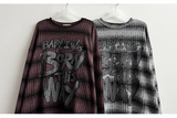 ENK Hip Street Dangara Ribbed Long Sleeve T-shirt
