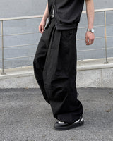 Aven Linen Two-Tuck Wide Pants