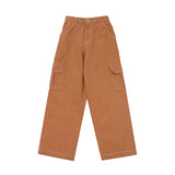 CAMEL COLOR CARGO PANTS
