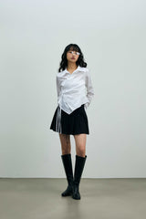 HALO WRAP SHIRT / WHITE