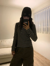 Rover Flap Pocket Back Banding ワイドカーゴロングパンツ (2 Colors)
