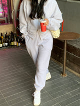 [MADE] Stern hip crop two-way hood zip-up -basic