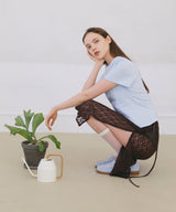 Poev Arched T-Shirt - Sky Blue