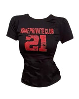 Club 21 black T