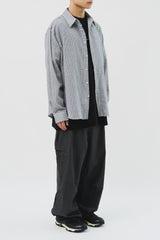 Blur Checked Shirt (3color)