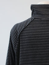 stripe zip up 