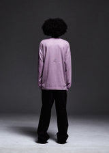 GRAPHIC PIGMENT LONG SLEEVE (PURPLE)