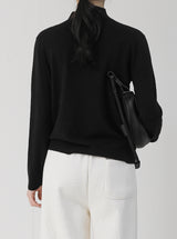 Basic Blan Half-Neck Knit