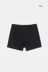 チュロスリブショートパンツ